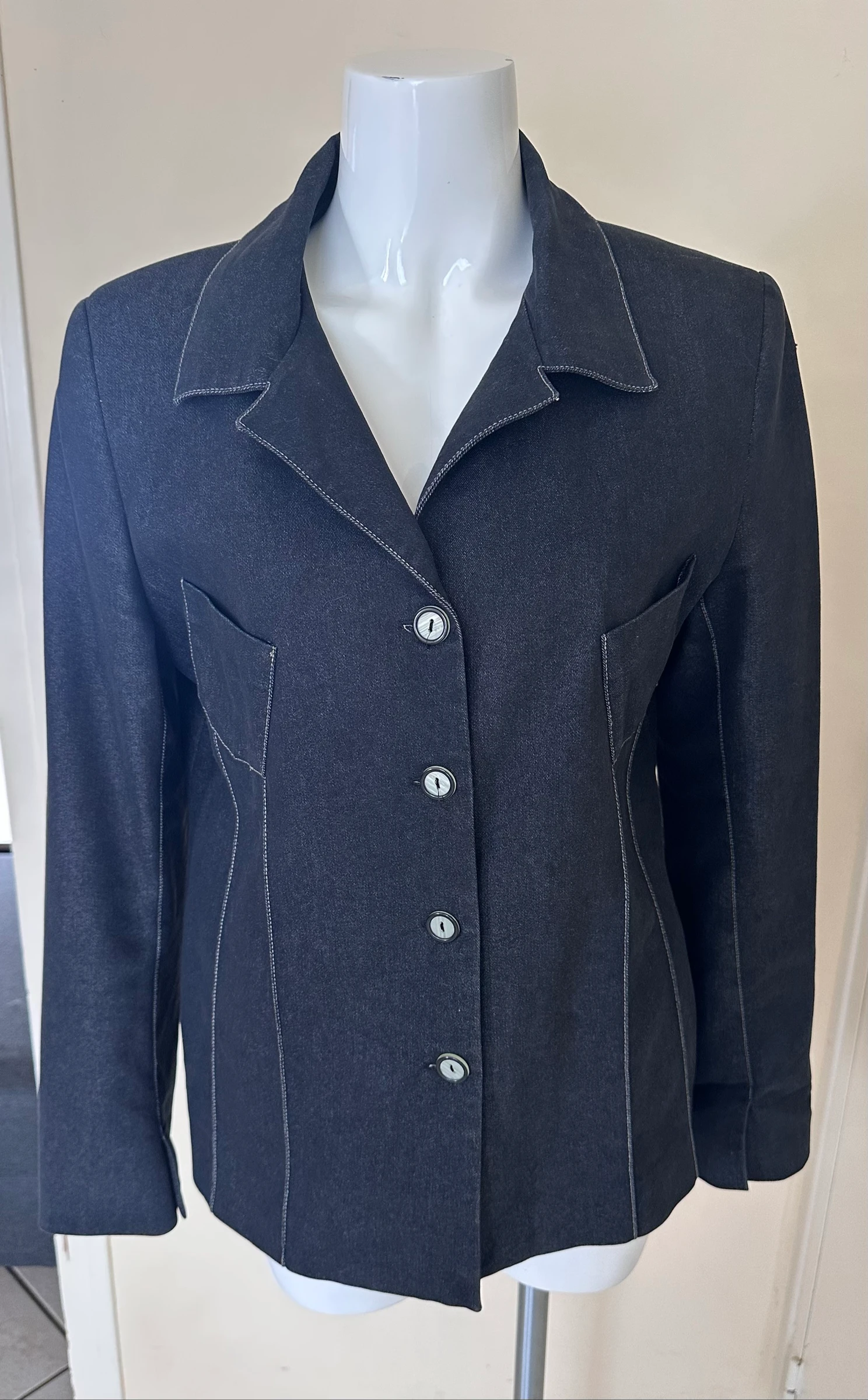 Blazer estruturado elegante Scottage – Tamanho 42 – Condição impecável – photo 6